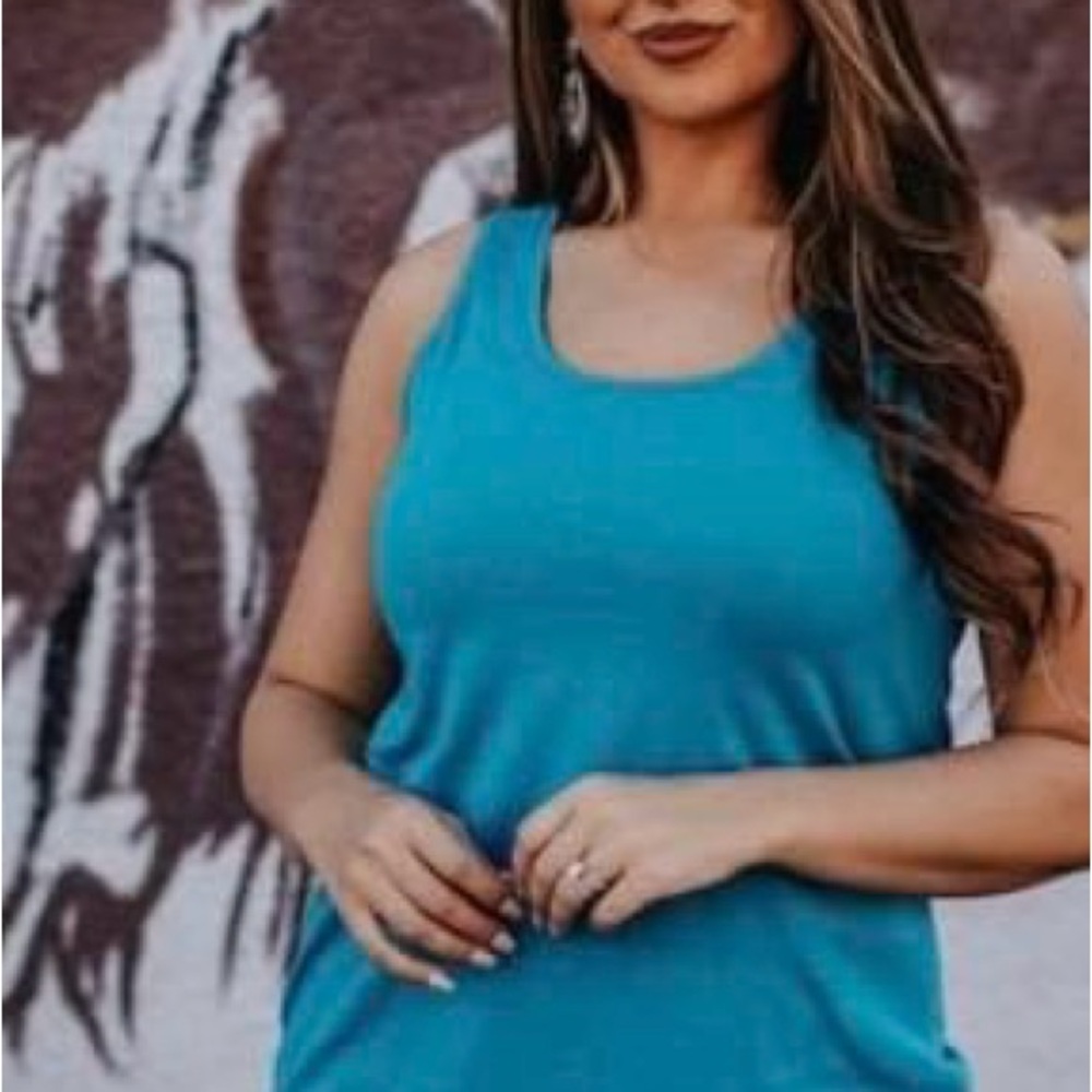 Lucky and Blessed women’s tank top NWT Size Large